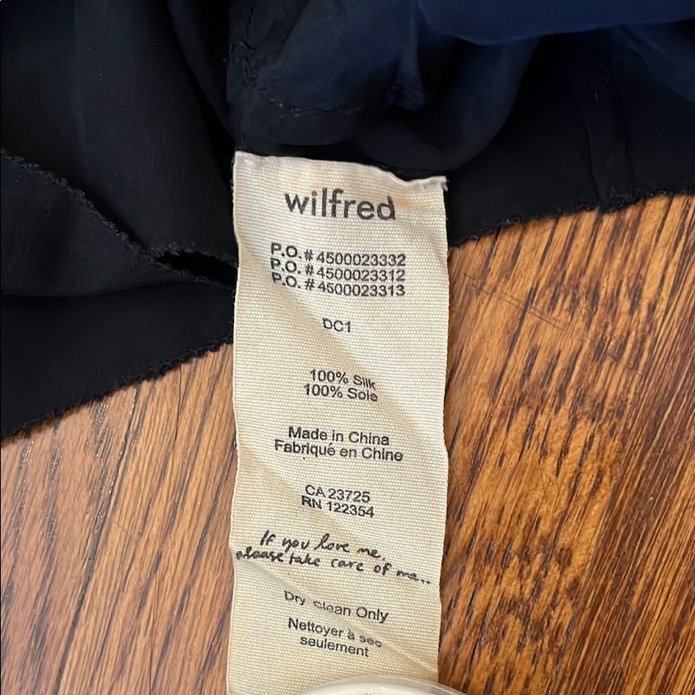 Wilfred Black Silk Peri Romper - Picture 11 of 13